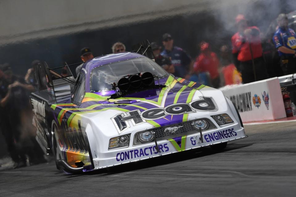 a race car on a track