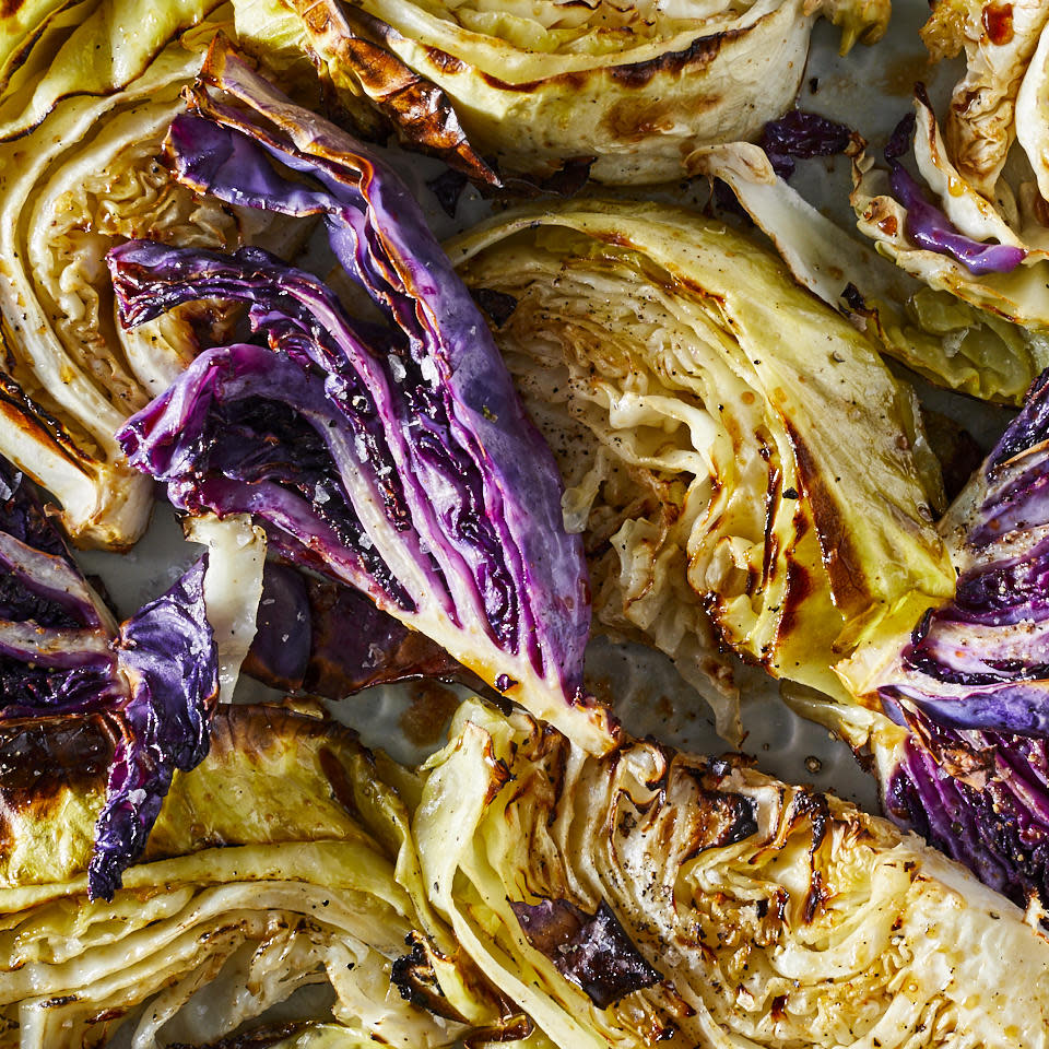 Balsamic Roasted Cabbage