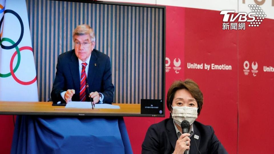 國際奧委會主席湯瑪斯·巴赫（Thomas Bach）與日本與會。（圖／達志影像路透社）