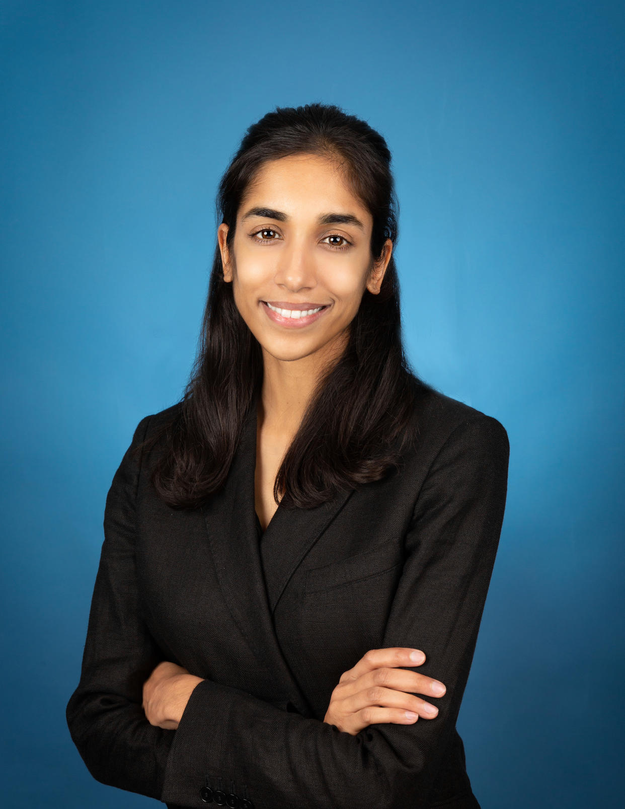 Namrata Anand, investigadora que trabajaba en la Universidad de Stanford y lanzó una empresa de diseño de proteínas con inteligencia artificial generativa. (Herve Philippe / TerrificShot Photography vía The New York Times)