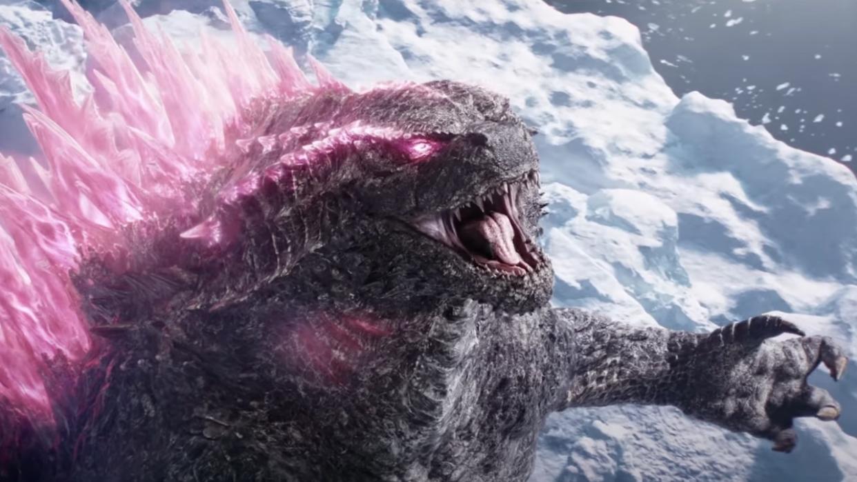 Godzilla’s Pink Look In Godzilla X Kong Has Gotten The Thumbs Up From ...