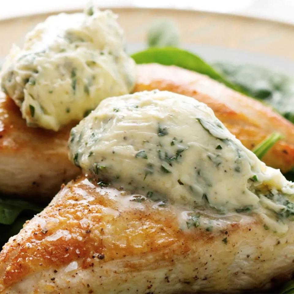 Keto Chicken with Herb Butter