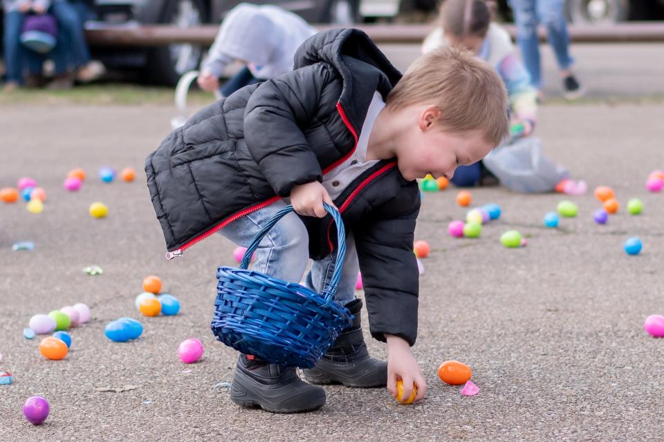 The annual Easter egg hunt at Dillon State Park is scheduled for 9 a.m. Saturday. There is no cost to attend.