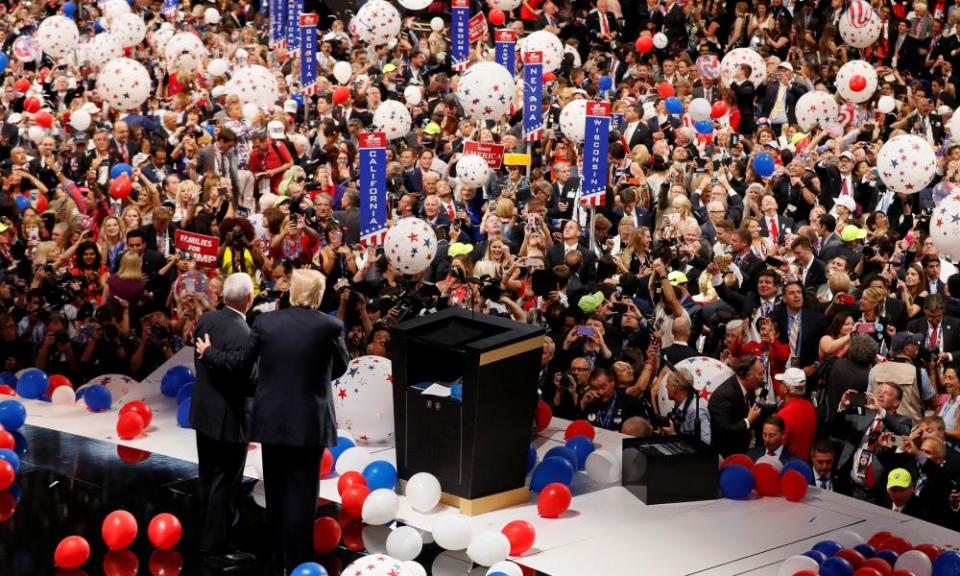 Donald Trump wants this year’s Republican convention to replicate the crowded, in-person atmosphere of the 2016 version.