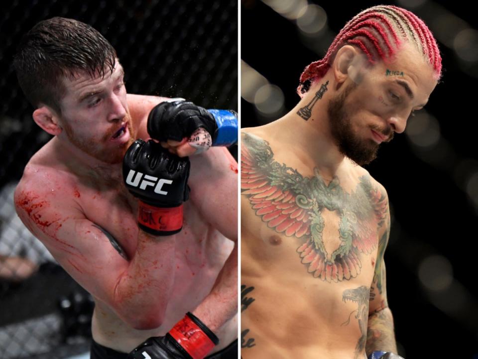 Bantamweight contenders Cory Sandhagen (left) and Sean O’Malley (Getty Images)