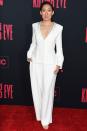 <p><strong>April 2019 </strong>Sandra Oh wore an elegant Giorgio Armani suit to the premiere of Killing Eve season two in LA.</p>