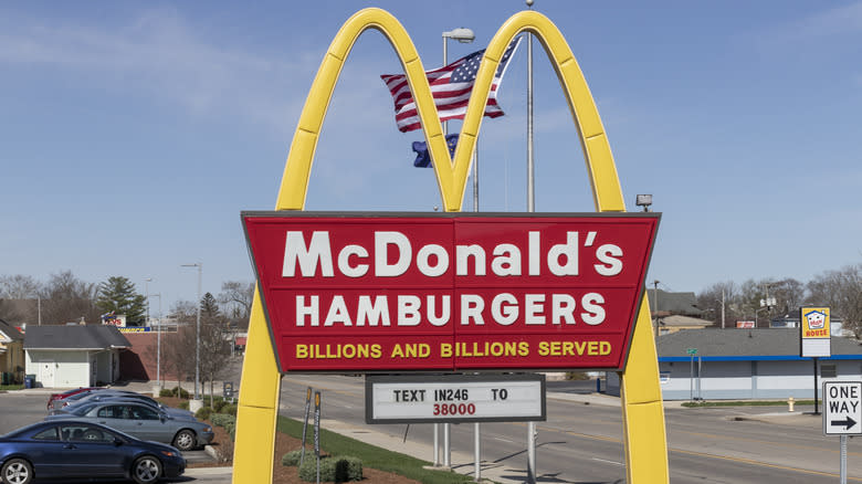 McDonald's signage