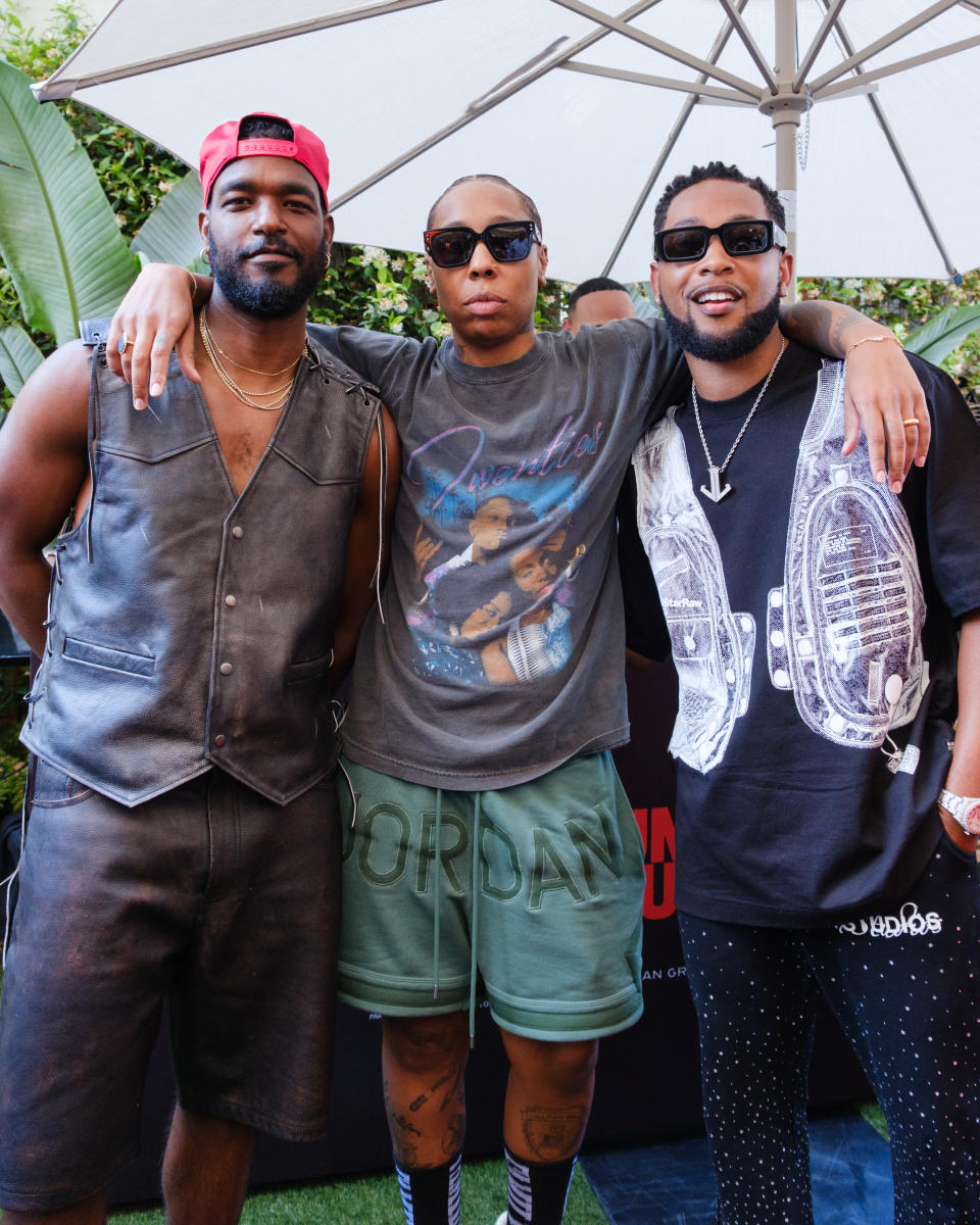 Luke James, Lena Waithe and Jacob Latimore