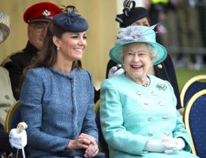 Color Skirts How Duchess Kate Is Influenced Queen Elizabeth IIs Style