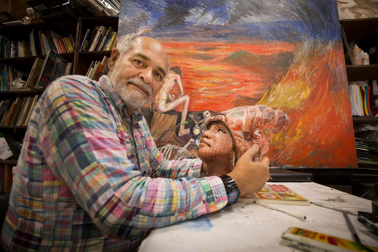 Rick Olivo, a well known Lakeland theater director and artist who died last year, is being inducted into the Polk County Arts & Culture Hall of Fame along with five others next month.