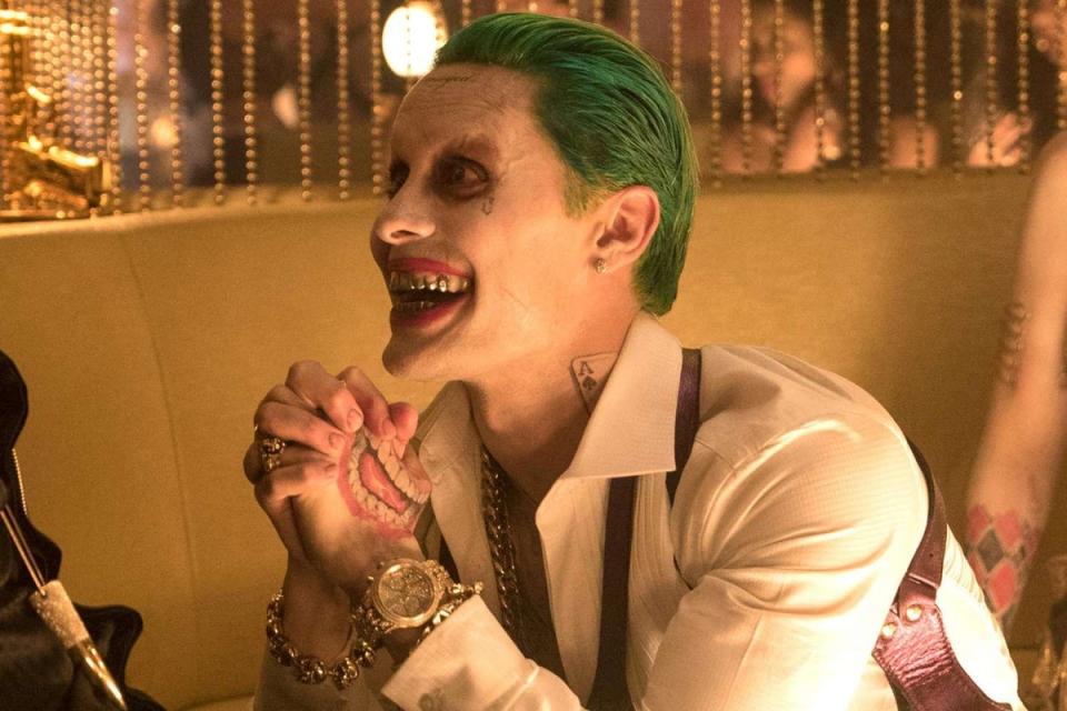 Jared Leto as the Joker in ‘Suicide Squad' (Warner Bros.)