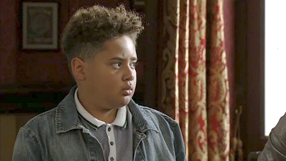 devon higgs as morgan in eastenders