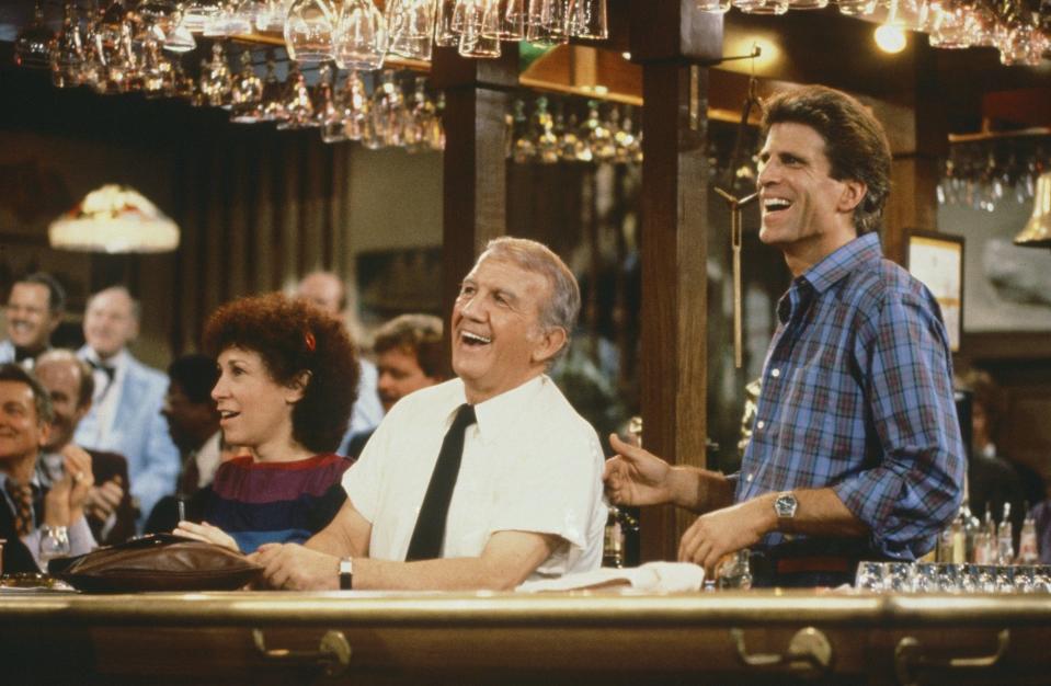 The cast of "Cheers"
