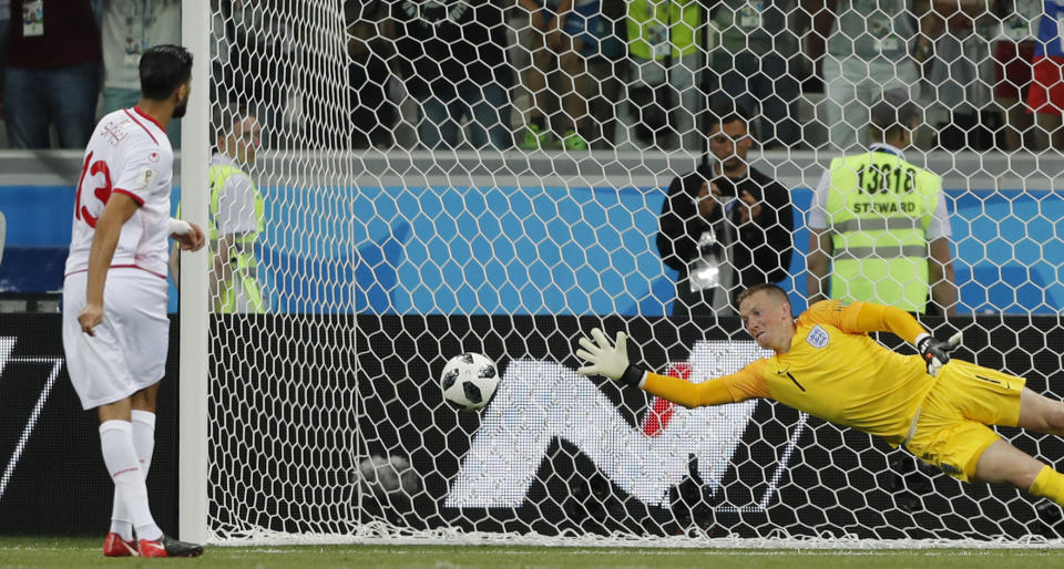 Just watching: Jordan Pickford didn’t have must to do except pick the ball out of his net