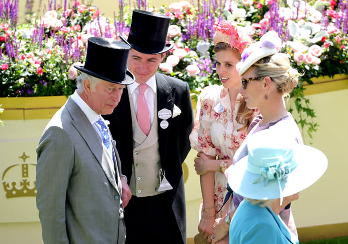 La Familia Real británica en Ascot