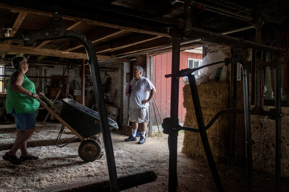 Farmers are unable to obtain USDA data or FSA loans because of the shutdown. (Photo: REUTERS/Oliver Doyle)