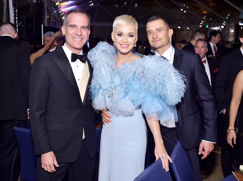 katy perry orlando bloom eric garcetti