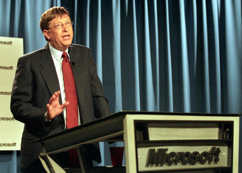 bill gates microsoft 2001