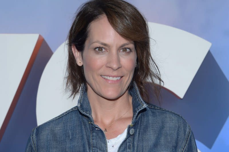 Annabeth Gish attends the premiere of "Storks" at the Regency Village Theater in the Westwood section of Los Angeles in 2016. File Photo by Jim Ruymen/UPI