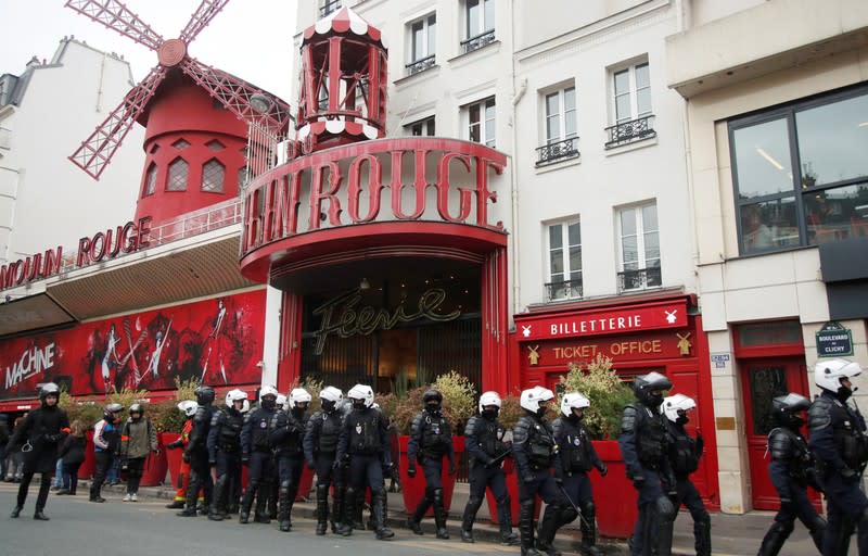 Demonstration marking the first anniversary of the "yellow vests" movement in Paris