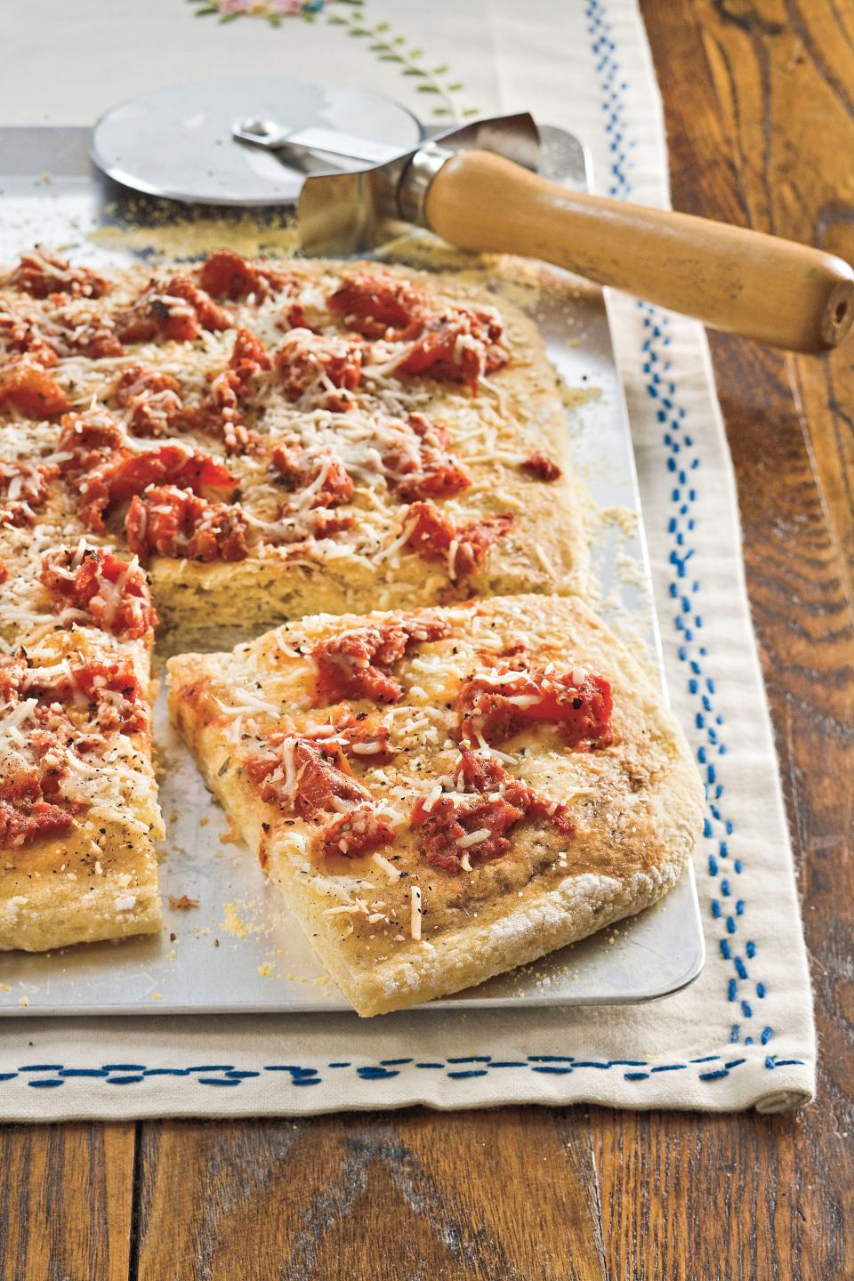 Cornbread Focaccia