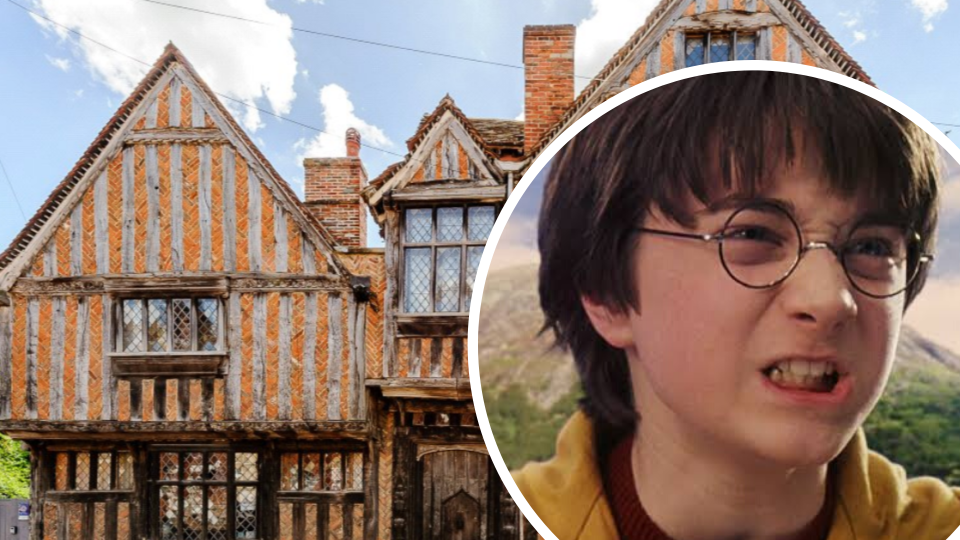 Owners have been left frustrated after their 'Harry Potter' home has refused to sell. Images: Carter Jonas, Warner Bros.