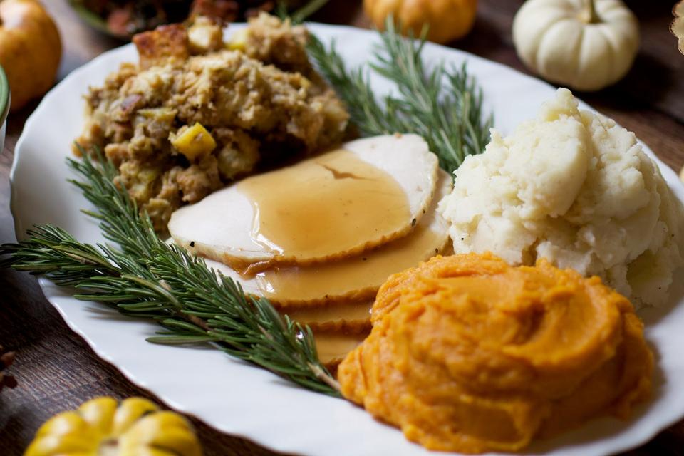 Thanksgiving dinner made by Sickles Market, located in Red Bank and Little Silver.