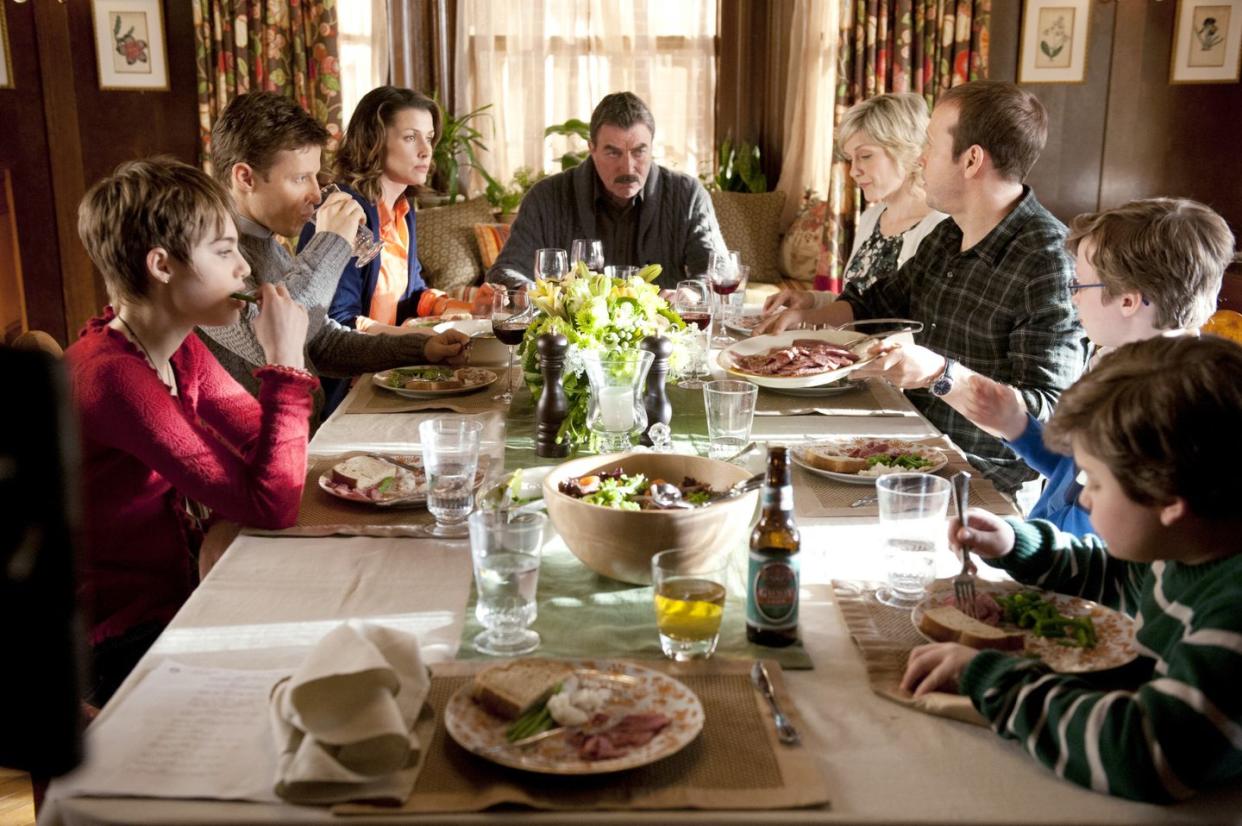 blue bloods dinner scene