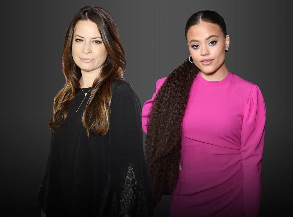 Holly Marie Combs, Sarah Jeffery 