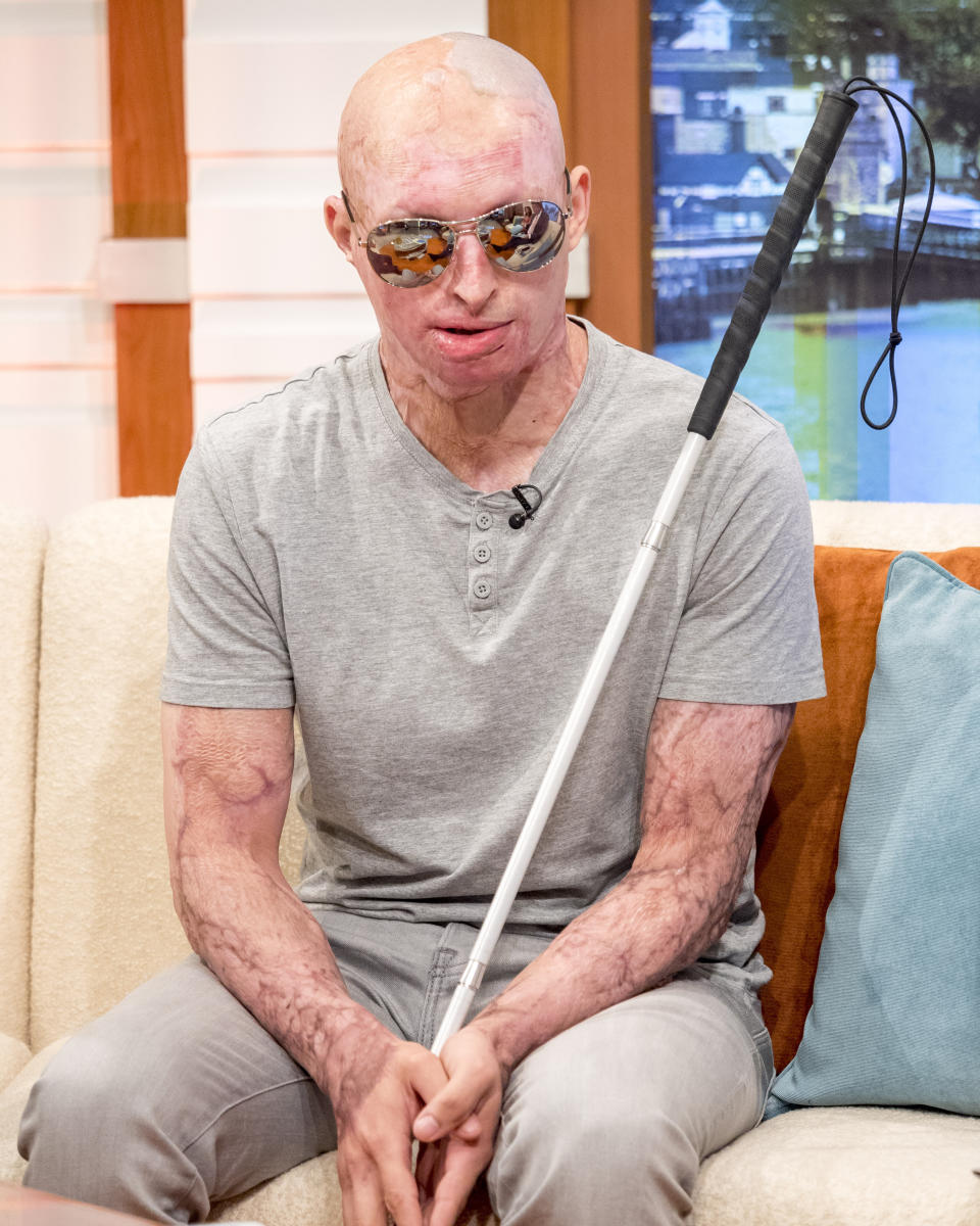 Daniel Rotariu , appearing on Good Morning Britain in 2017. Rex/Shutterstock.