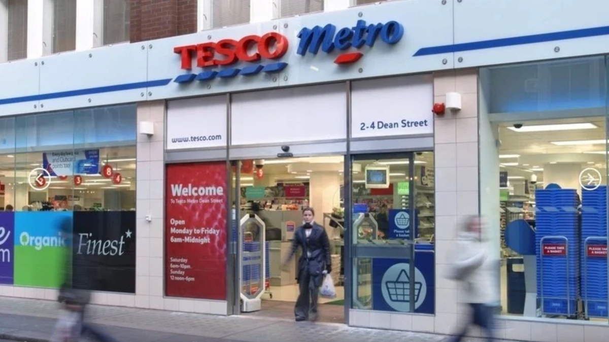 Tesco Metro in Dean Street (Soho Society)