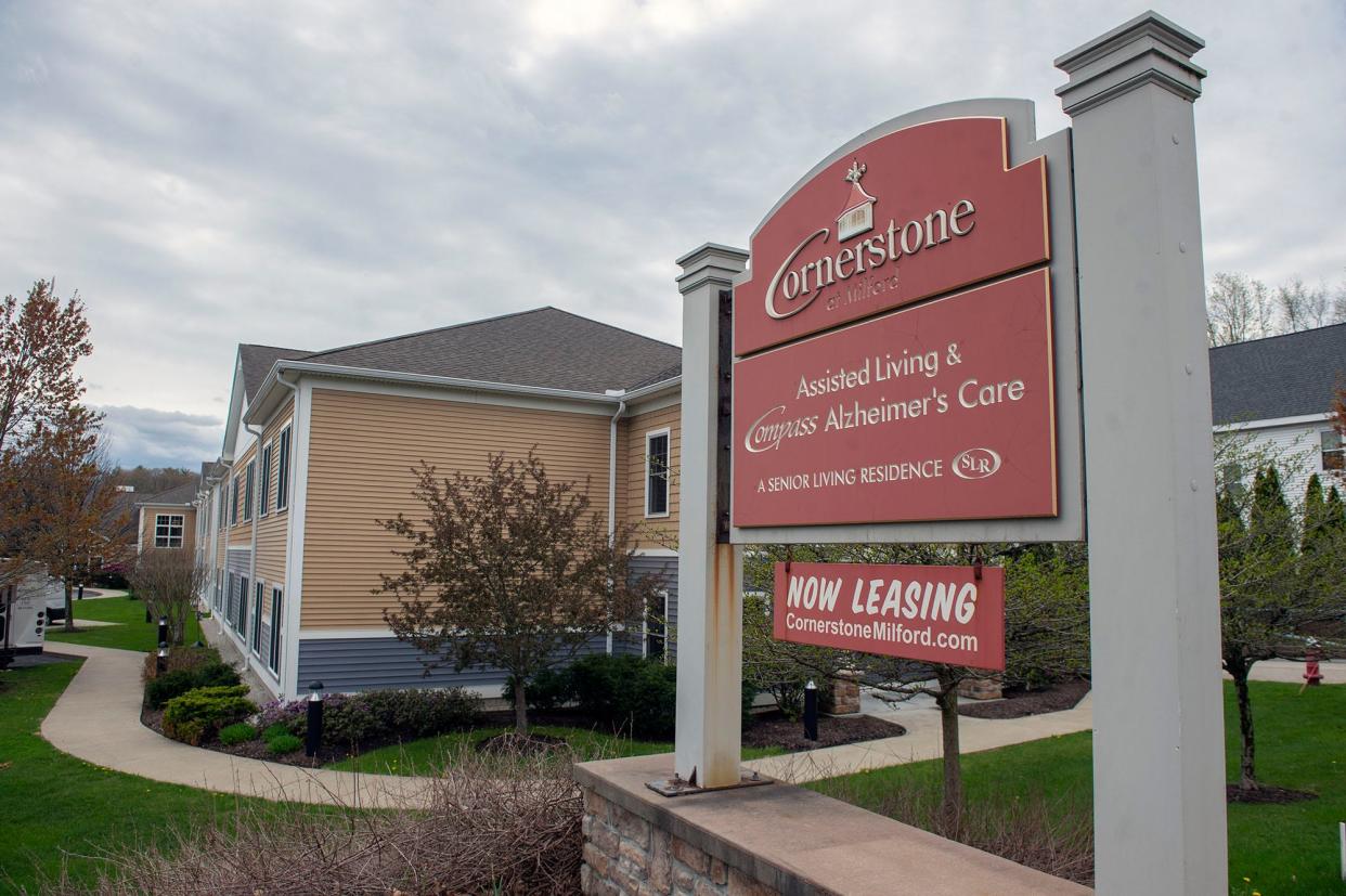Cornerstone at Milford opened in 2014 on Birch Street in Milford, April 29, 2024.