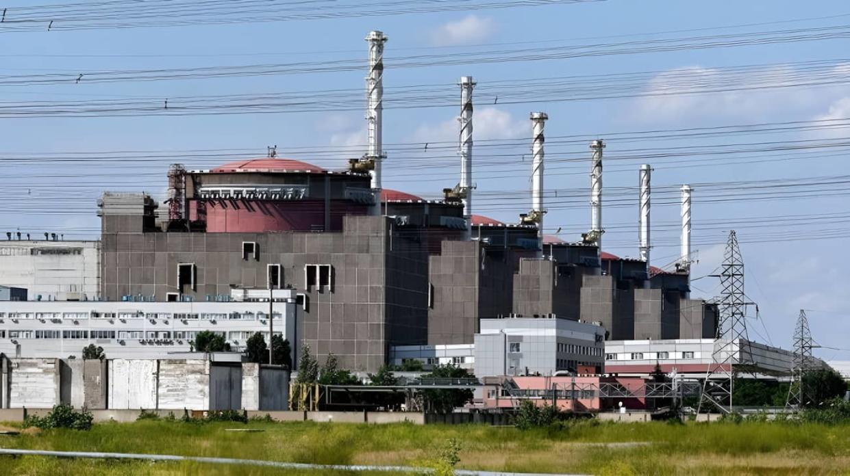 the Zaporizhzhia Nuclear Power Plant. Stock photo: Getty Images