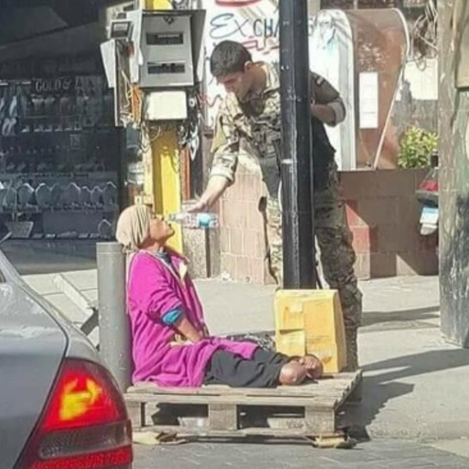 Unknown to many, beggar Fatima Othman was sitting on a small fortune. Source: Australscope