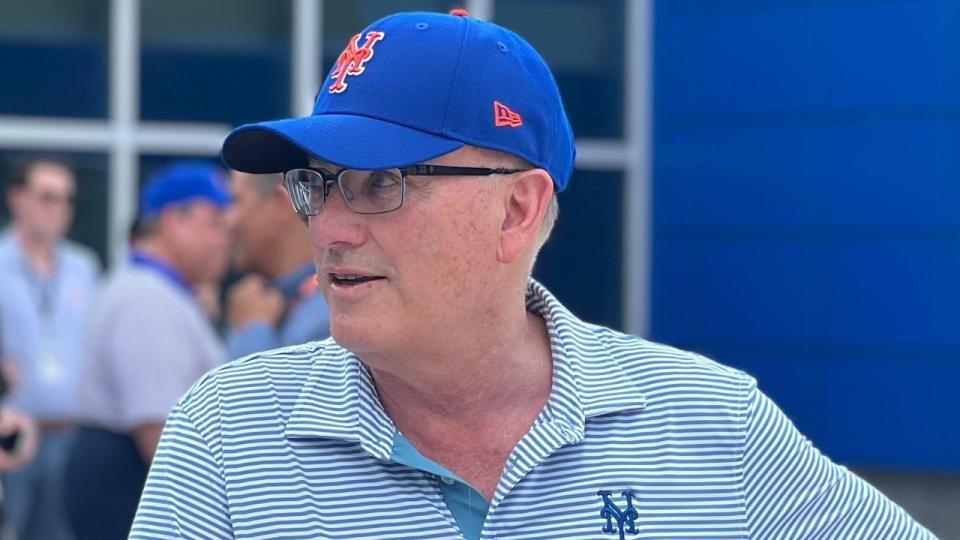 New York Mets owner Steve Cohen at spring training.