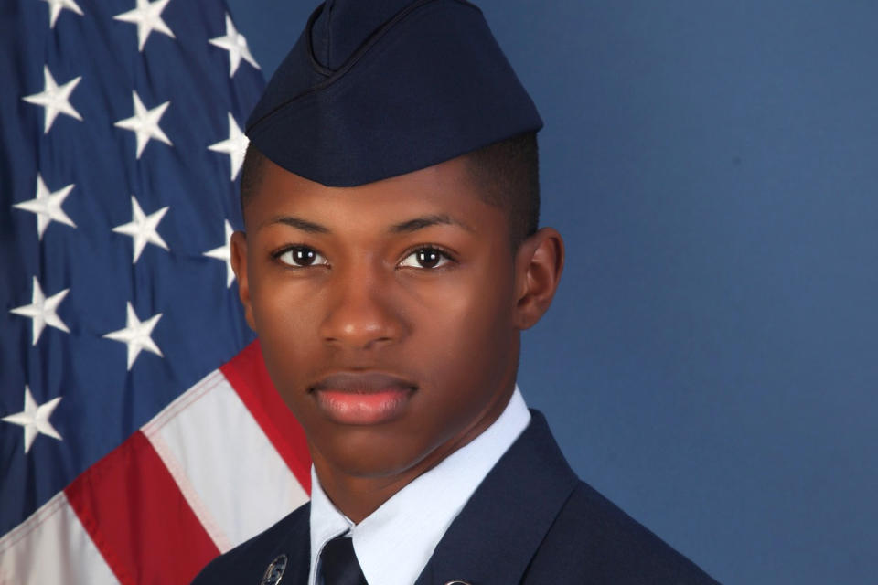 military air force airman killed by Okaloosa Sheriff (U.S. Air Force)