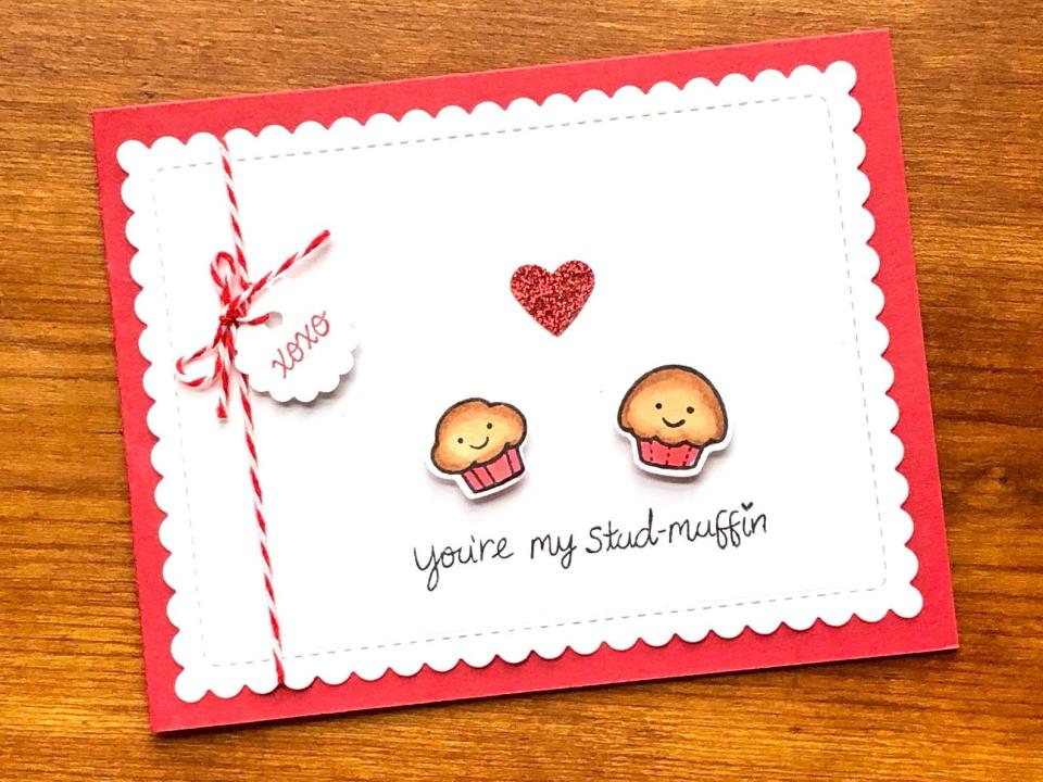 <p>Stud Muffin Valentine Card</p><p>etsy.com</p><p>$6.00</p><p><a href="https://go.redirectingat.com?id=74968X1596630&url=https%3A%2F%2Fwww.etsy.com%2Flisting%2F249928854%2Ffunny-birthday-card-for-him-guy-love&sref=https%3A%2F%2Fwww.seventeen.com%2Flove%2Fa20368%2Faffordable-boyfriend-valentines-day-gifts%2F" rel="nofollow noopener" target="_blank" data-ylk="slk:Shop Now;elm:context_link;itc:0;sec:content-canvas" class="link ">Shop Now</a></p><span class="copyright">etsy.com</span>