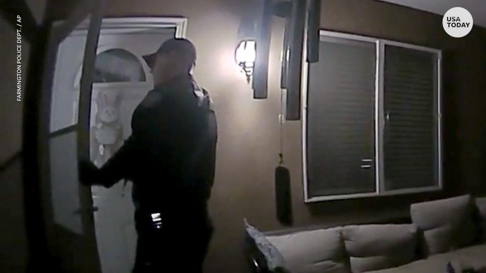 Body camera footage shows New Mexico police responding to wrong home, fatally shooting husband