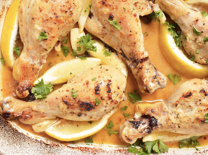 Lemon Garlic Chicken Drumsticks