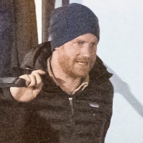 The Duke of Sussex arriving in Vancouver - Credit: Paul Grover for the Telegraph