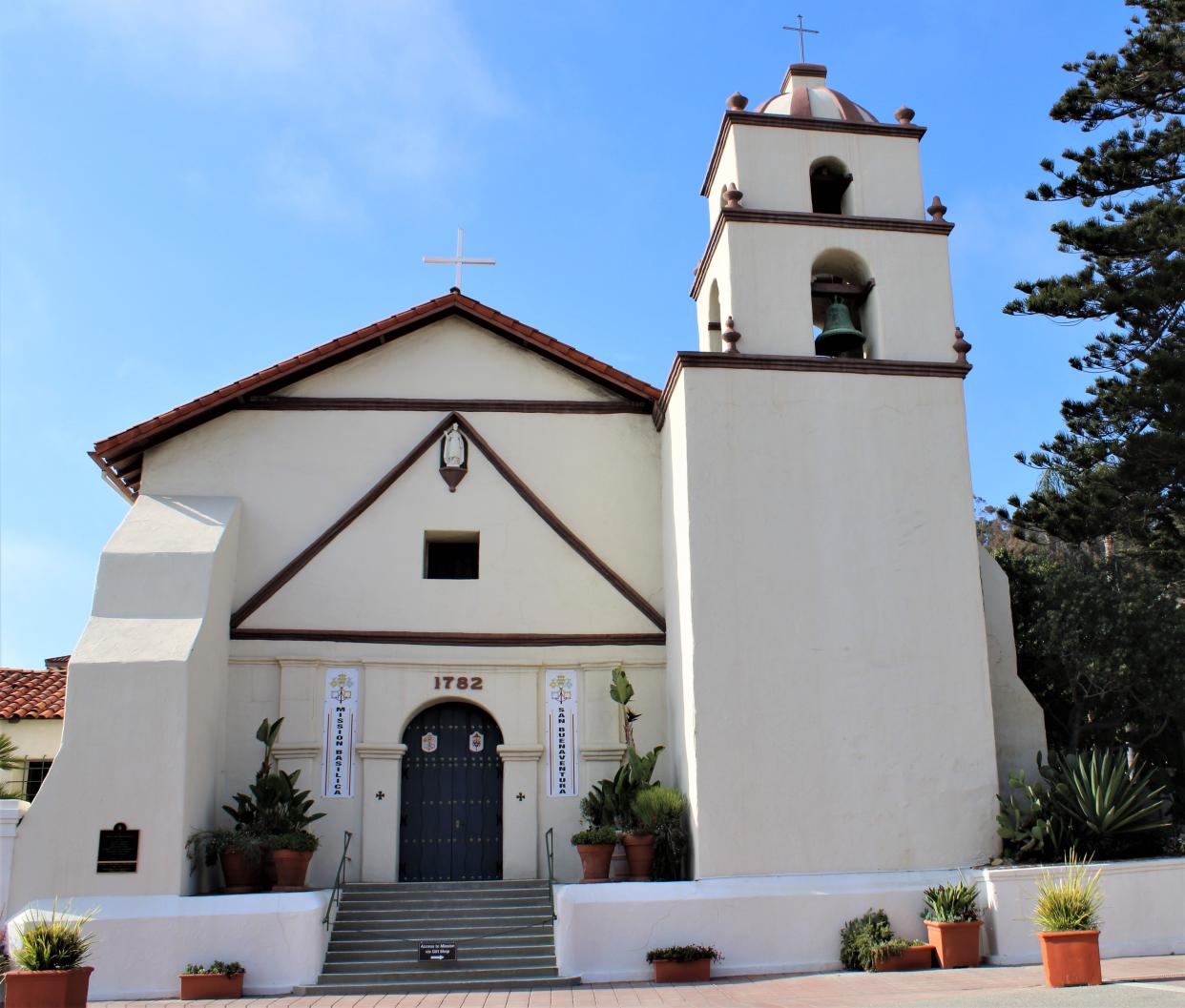 San Buenaventura Mission in Ventura, Calif.