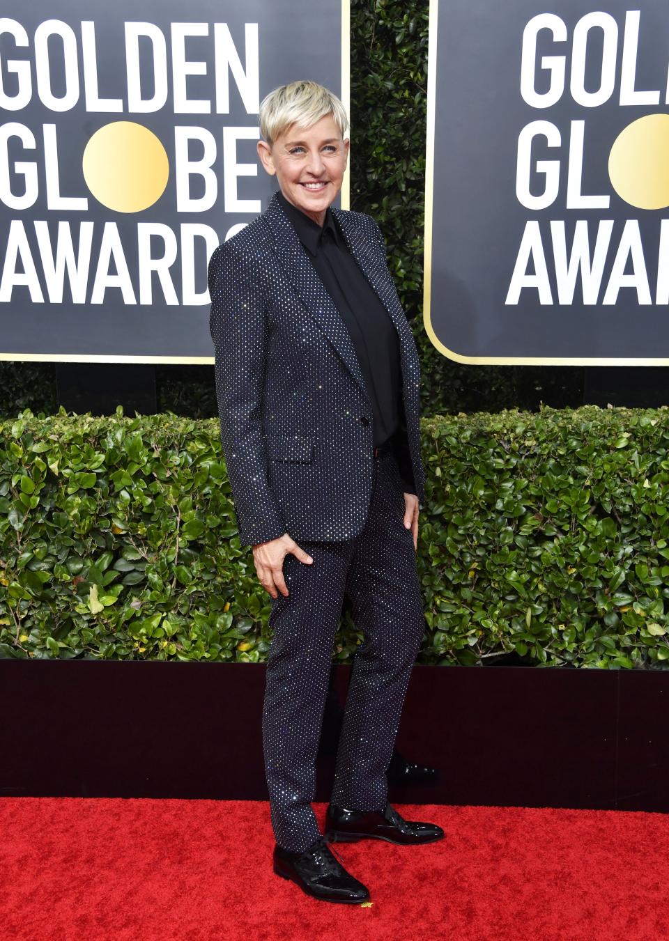 <h1 class="title">Ellen DeGeneres in Celine and Anita Ko jewelry </h1><cite class="credit">Photo: Getty Images</cite>