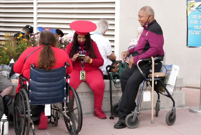 Star Trek cosplayers