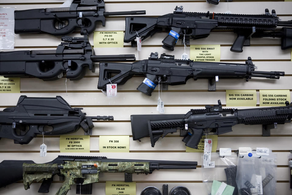 Image: Gun Store, Texas (Gilles Mingasson / Getty Images file)