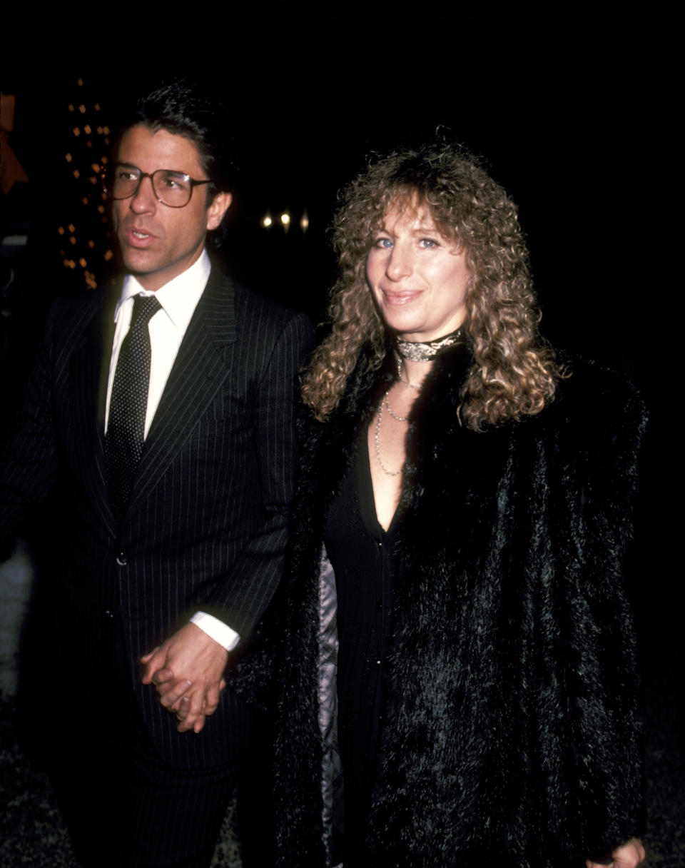 Barbra Streisand and her then-partner