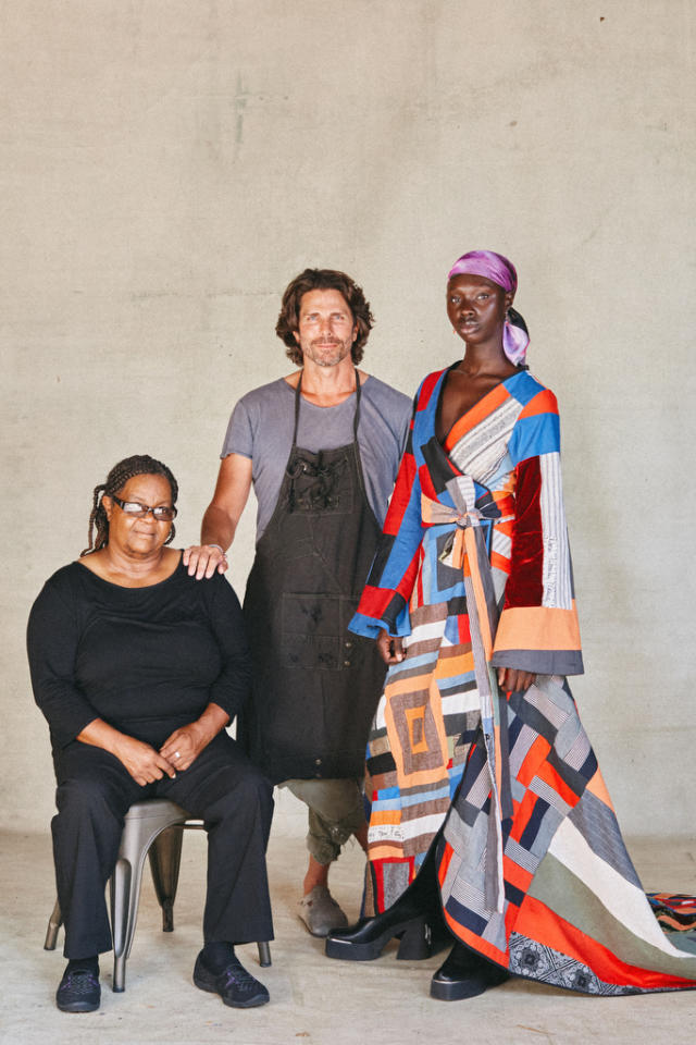 Moore From L.A.: Greg Lauren and Gee's Bend Quilters Take Aim at