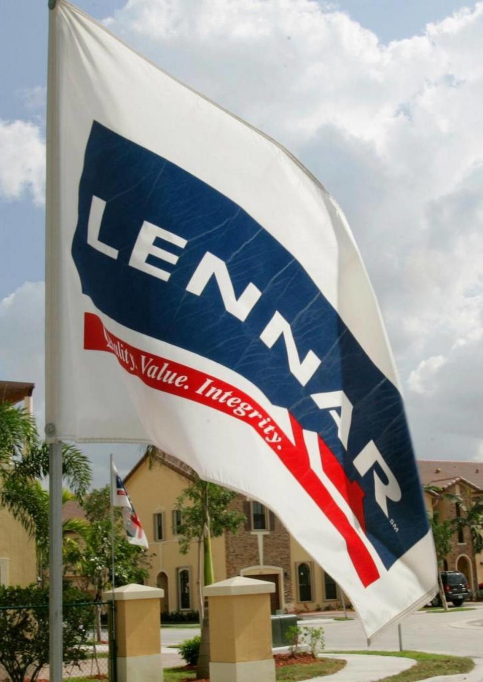 Shares in Miami-based homebuilder Lennar fell 38 percent in 2018, alongside a broad selloff among other companies in the housing industry.