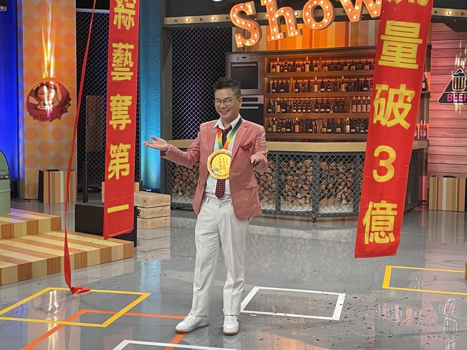 沈玉琳，TVBS《11點熱吵店》歡慶周年。（圖／記者簡子喬攝）