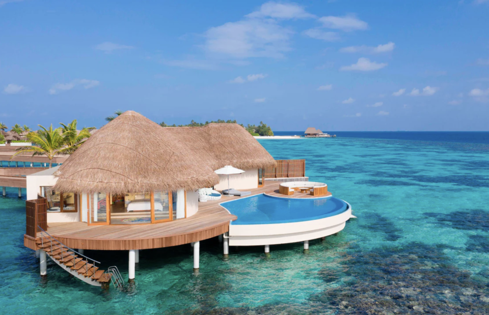 A photo of W Maldives. The luxury resort is curating a new Sweat It Out fitness retreat programme. (PHOTO: W Maldives)