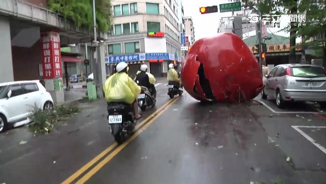 2015年蘇迪勒颱風重創台灣，圖為當時資料照。
